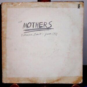 frank zappa & the mothers fillmore east june 1971 vintage lp -  progressive rock